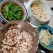 -Torta carpaccio funghi e rucola - -