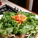 -Torta carpaccio funghi e rucola - -