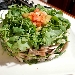 -Torta carpaccio funghi e rucola - -