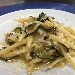 -Trofiette alla scapece con falsa carbonara - -