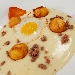 -Zuppetta di uova con crema al topinambur e zenzero - -