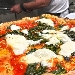 -pizza margherita con friarielli  lombardi a Santa Chiara - -pizza margherita con friarielli lombardi a Santa Chiara