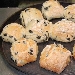 Bocconcini di pane alle olive nere - -