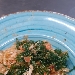 Fettuccine rucola, gambero rosso di Mazara e mandorle - -