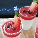 Finger di panna cotta con salsa alla fragola e crumbl� salato al cioccolato - -