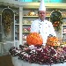 Lo chef Fabio Campoli presenta delle zucche scolpite negli studi di Uno Mattina - Fabio Campoli di Roma