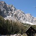 Baita Winkel e sullo sfondo il Monte Cavallo - Antonino Ferigo