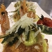 Involtini di zucchine, gamberi e provola, con crema di zucchine - -