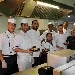 La brigata di cucina dell'Hotel Sahrai con lo chef Mohamed Mezgueldi - -