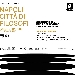 Napoli citt� di filosofi al via con l'XI Premio Giambattista Vico - L'XI edizione del Premio filosofico si inserisce nell'ambito di Napoli citt� di filosofi: saperi e pratiche di vita civile, progetto a cura dell'Associazione Quidra e dell'Universit� Federico II di Napoli.