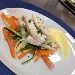 Pollo al vapore con verdure croccanti e salsa allo yogurt - -