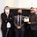 Premiazione dei vincitori di Napoli Coffee Challenge che si � tenuta stamane presso la Camera di Commercio di Napoli.  - Miglior servizio: Walter WURZBURGER titolare di K� Kaf� (Galleria Umberto I)