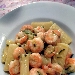 Rigatoni zucchine e gamberi - -