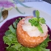 Tartare di salmone con gamberi crudi marinati, lattughino e crema di ravanelli e rape rosse - -