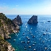 Viaggio virtuale ai faraglioni di Capri in diretta Facebook per l'inaugurazione dello yacht Allure 38 - -