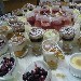 Piccola pasticceria su specchio - -