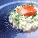 Risotto alla cenere salmerino di montagna e le sue uova - -