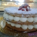 -TORTA SFOGLIO CREMA CHANTILLY E FRAGOLINE  - -