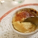 01/08/2014 - President di Pompei (NA) - A cena dall'Amico... - Predessert: Creme brul all'ananas con amarena, nocciole vesuviane e zucchero di canna tostato al momento - fotografia di Luigi Farina 2014