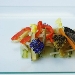 -Insalatina di Calamari , Pinzimonio di verdure e tappeto di zucchine - -