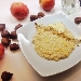 Caldofreddo di risotto al Franciacorta brut con crema di mele e castagne - -