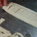 lingua di strudel con confettura all'albicocca - -