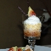 Affogato di cus cus allo zenzero con salsa di fichi al rum - -