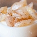 Panna cotta la mirto bianco con mele annurche  - -