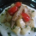 Gnocchi di patate con cardoncello selvatico del sulcis in salsa bianca - -