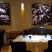 Ristorante Tre Olivi (Paestum - SA) - Allestimenti e un'illuminazione non convenzionali fanno percepire il luogo come elegante ed esclusivo, plasmando uno spazio in cui vivere emozionanti esperienze di gusto