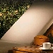 Roof Garden - Hotel Capo d'Africa (Roma) - Piccoli faretti, opportunamente mimetizzati, fondono la propria luce con quella tremolante delle candele all'interno di un armonioso e piacevole scenario che infonde benessere e comfort