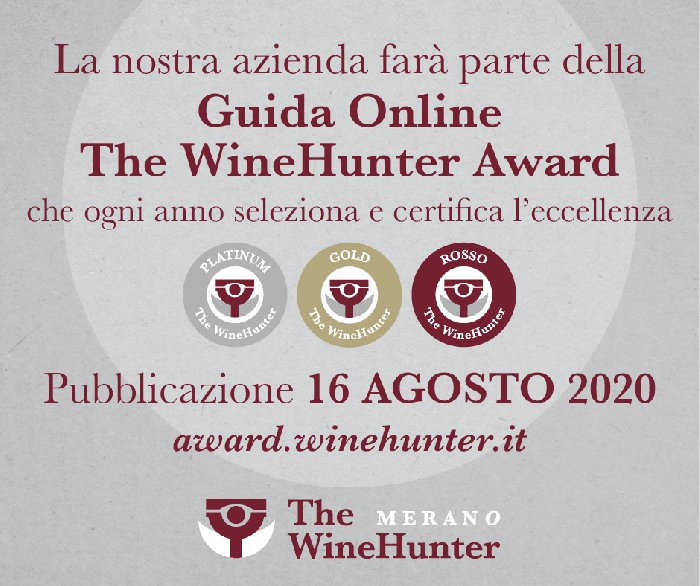 -Premio di eccellenza The WineHunter Award 2020