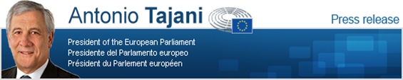 -immagine Tajani presidente del parlamento europeo