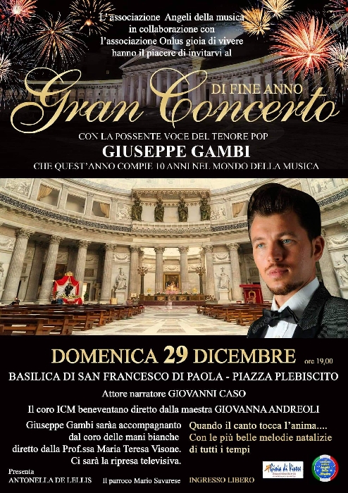 -locandina concerto di Natale Tenore Giuseppe Gambi