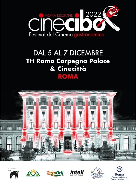 A dicembre Cinecittà e Carpegna Palace ospitano la IX edizione del Festival Cinecibo