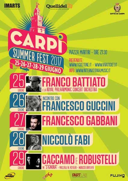 Carpi Summer Fest 2017