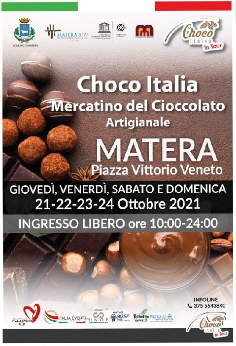 Choco Italia in tour a Matera