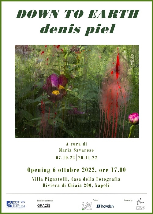 Denis Piel a Napoli, dal 7 ottobre al 20 novembre 2022 a Villa Pignatelli la mostra DOWN TO EARTH