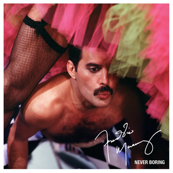 Freddie Mercury - Never Boring Cover Art