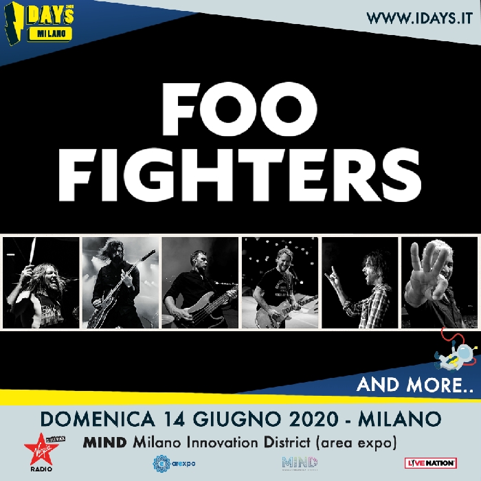 I Foo Fighters all'I-DAYS Milano 2020 