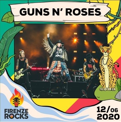 I Guns N Roses al Firenze Rocks 2020