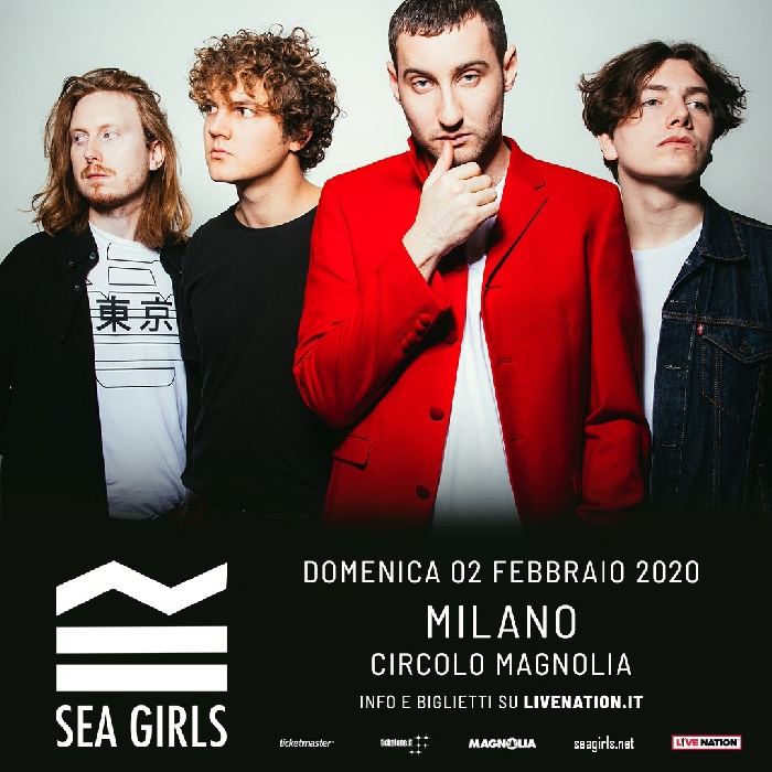 I Sea Girls il 2 febbraio 2020 al Circolo Magnolia di Milano