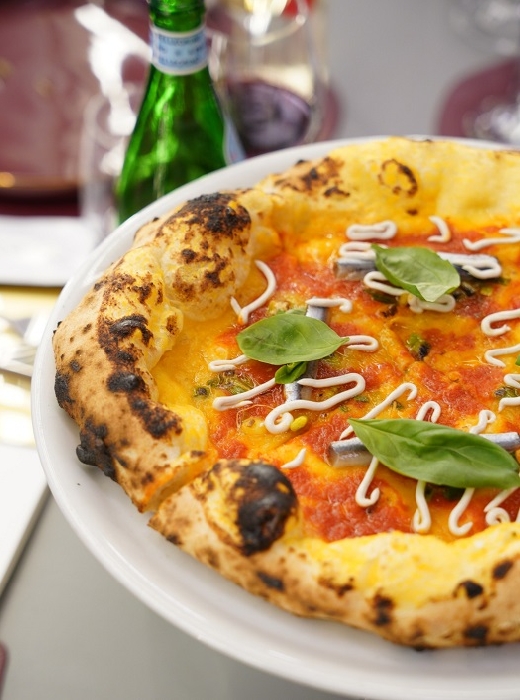 I topping dello chef bistellato Francesco Sposito per le proposte di Carmine Pellone di Fonderì Pizza Glamour 
