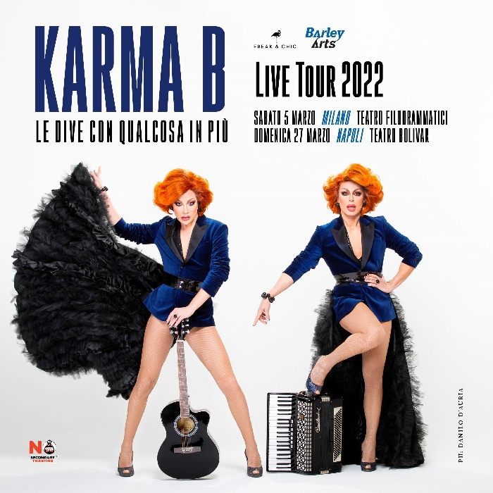 Karma B live tour 2022