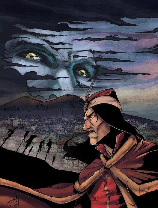 La leggenda di Dracula nellultimo avvincente fumetto della Phoenix Publishing Vlad  Una leggenda napoletana al Comicon di Napoli dal 22 al 25 aprile 2022
