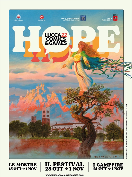 Lucca Comics Games 2022 ecco il poster e tante anticipazioni sul festival
