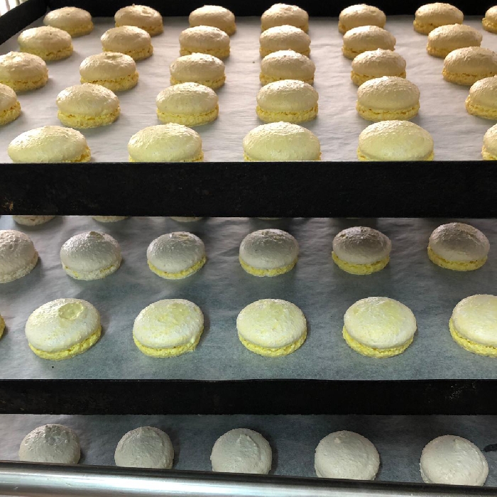 Macarons in preparazione