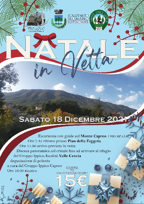 Natale in Vetta