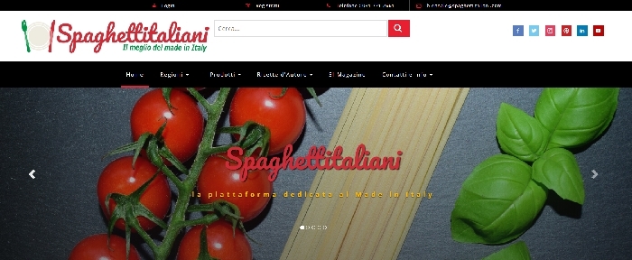 Nuova Home Page di spaghettitaliani