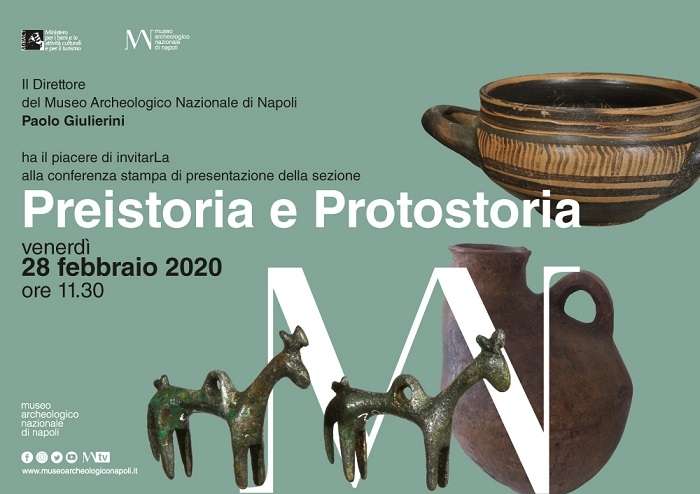 Nuova apertura della sezione Preistoria e Protostoria/MANN/ 28 febbraio (ore 11.30)
